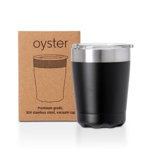 Oyster 350ml recycled stainless steel cup